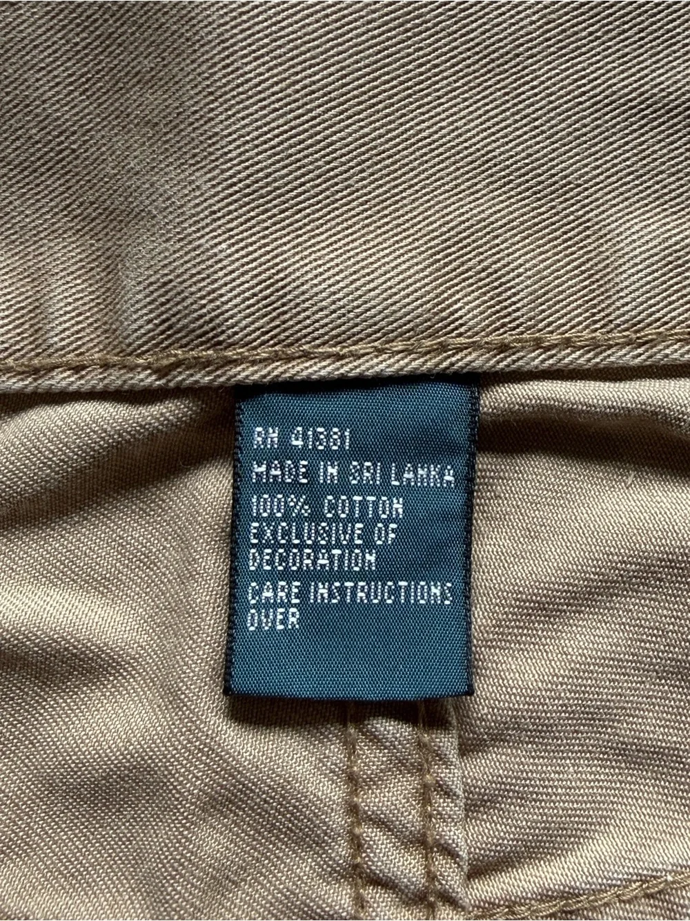 Polo Ralph Lauren Straight 650 Dry Goods Khaki 5-Pocket Pants Men’s 35/32